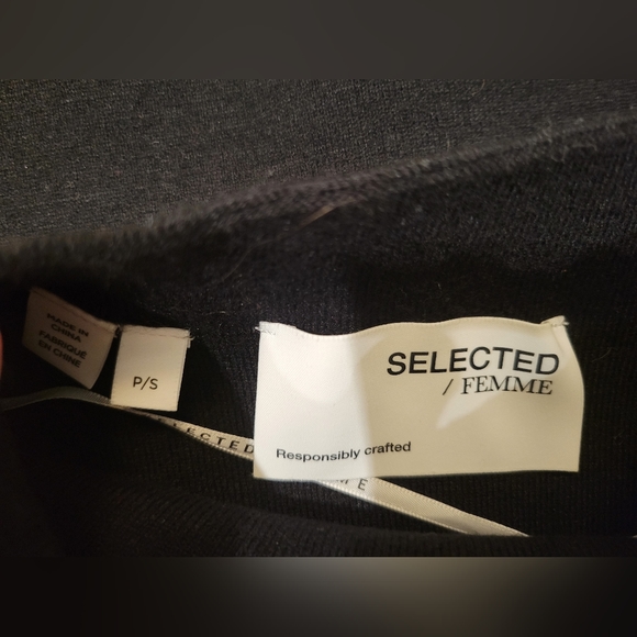 Selected / Femme black sweater - Picture 4 of 4